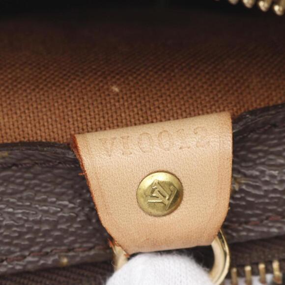 LOUIS VUITTON Brown Monogram Leather Shoulder Bag - Picture 5 of 12